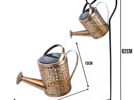 Saulės lempa - Laistytuvas