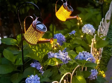 Saulės lempa - Laistytuvas