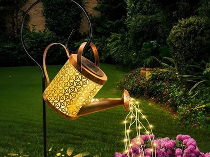 Saulės lempa - Laistytuvas