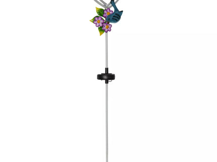 Saulės šviestuvas „Širdis su paukšteliu“