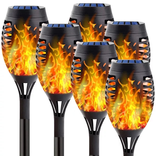 Saulės žibintai 6 vnt.