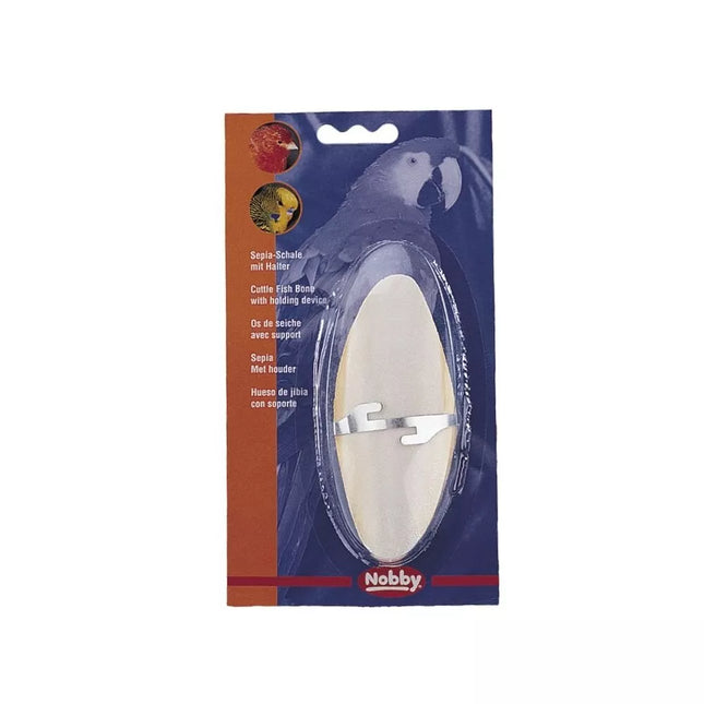Bird perch with holder