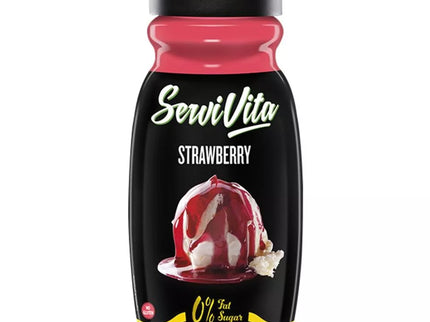 ServiVita Strawberry Dessert Sauce 320 ml.Galioja 2025-10-10