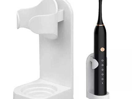 Wall-mounted electric toothbrush holder