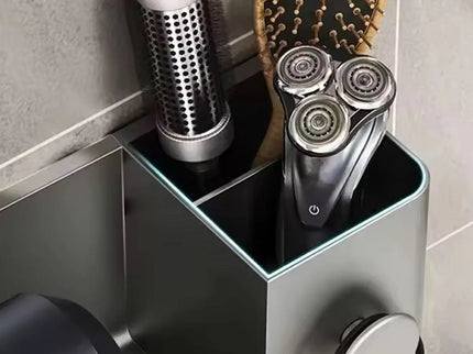 Wall holder for hairdryer