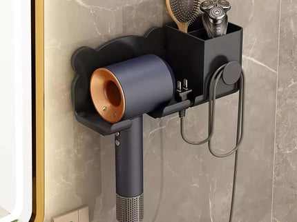 Wall holder for hairdryer