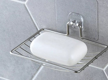 Wall-mounted soap holder