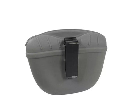 Silikoninis maišelis skanėstams, pilkas, 12,5x4x10,5 cm