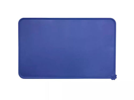 Silikoninis padėklas dubenėliams Canto, 47x30 cm, mėlynas