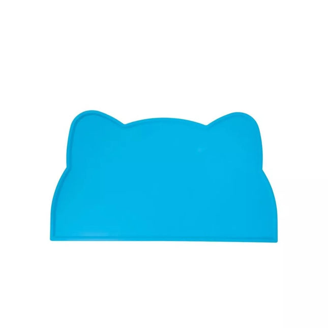 Silikoninis padėklas dubenėliams Gato, 44x25 cm, žydras