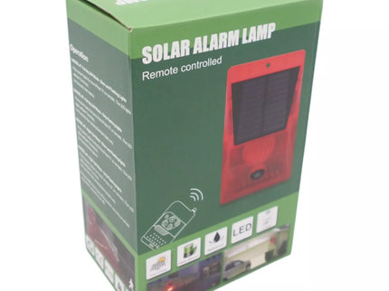 Siren with motion sensor and remote control