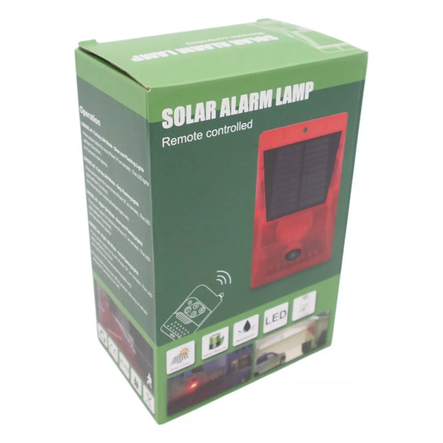 Siren with motion sensor and remote control