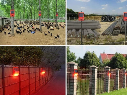 Sirena su judesio jutikliu ir nuotoliniu valdymu