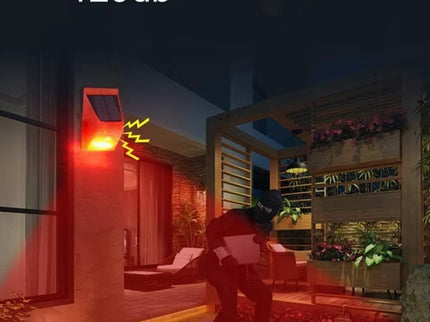 Siren with motion sensor and remote control