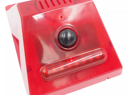 Siren with motion sensor and remote control