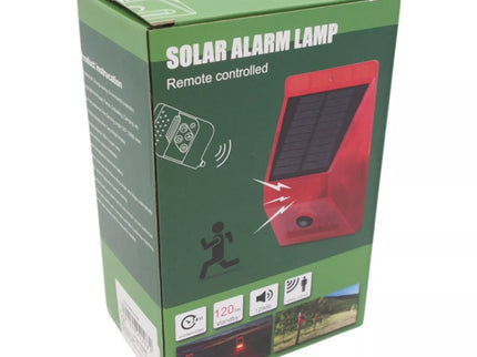 Siren with motion sensor and remote control