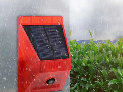 Siren with motion sensor and remote control