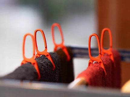 Skalbinių virvė 20M. su segtukais 30 vnt., dėžutėje