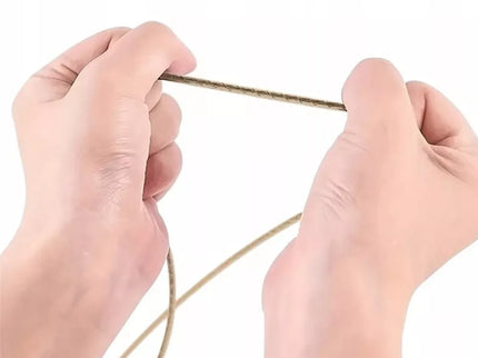 Skalbinių virvė su kabliukais 20 m