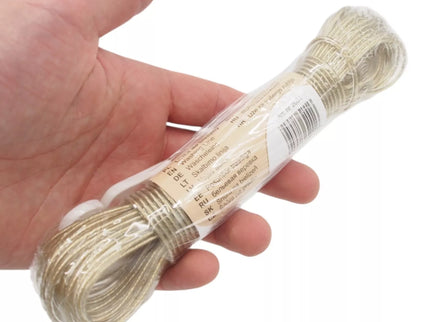 Skalbinių virvė su kabliukais 20 m