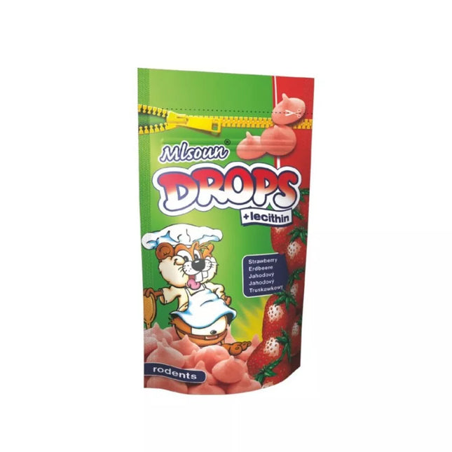 Strawberry Flavored Drops for Rodents, 75g