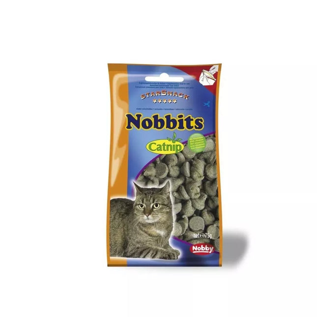 Cat Treats Nobbits with Catnip, 75 g