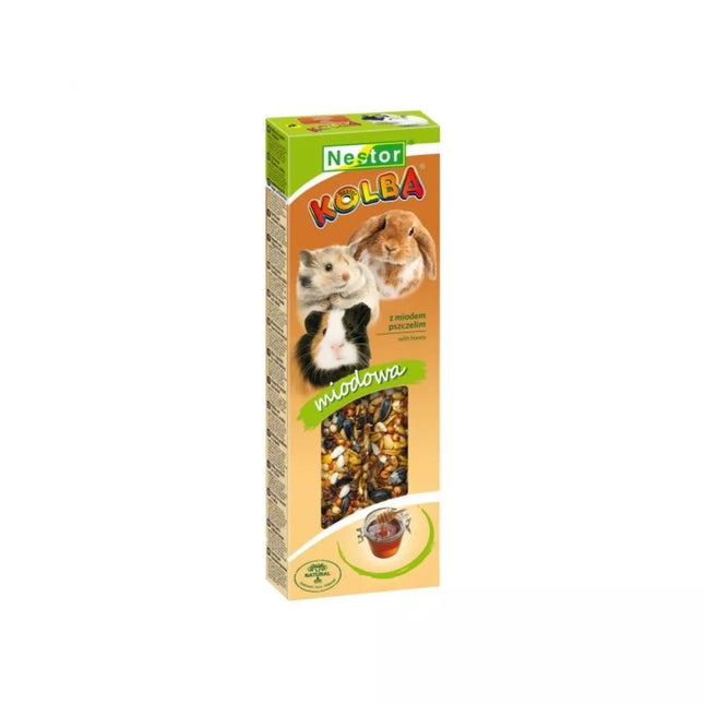Treats with honey for rodents, rabbits, 2 pcs.