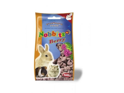 Skanėstas graužikams Nobbits Berry su uogomis, 75 g