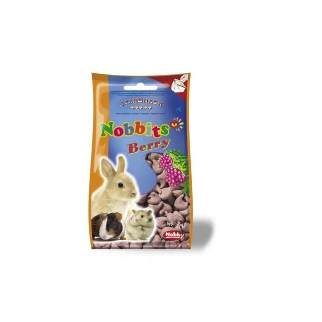 Nobbits Berry rodent treat, 75 g