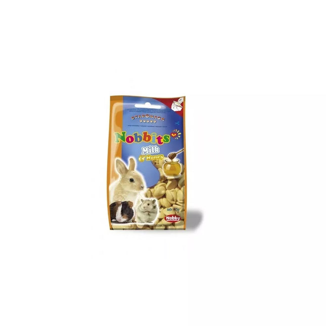 Treat for rodents with milk and honey, Nobbits, 75 g