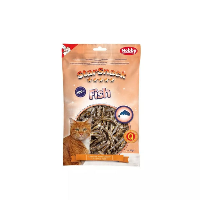 Dried Fish Cat Treat, 50 g