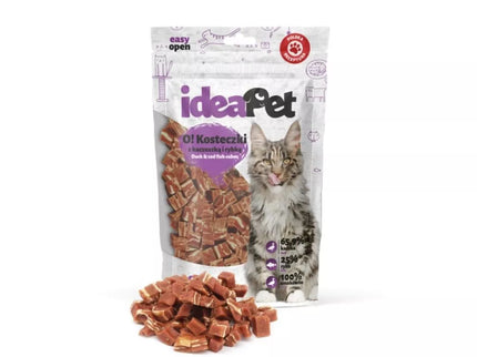 Cat Treats Cubes with Duck and Fish, 60g