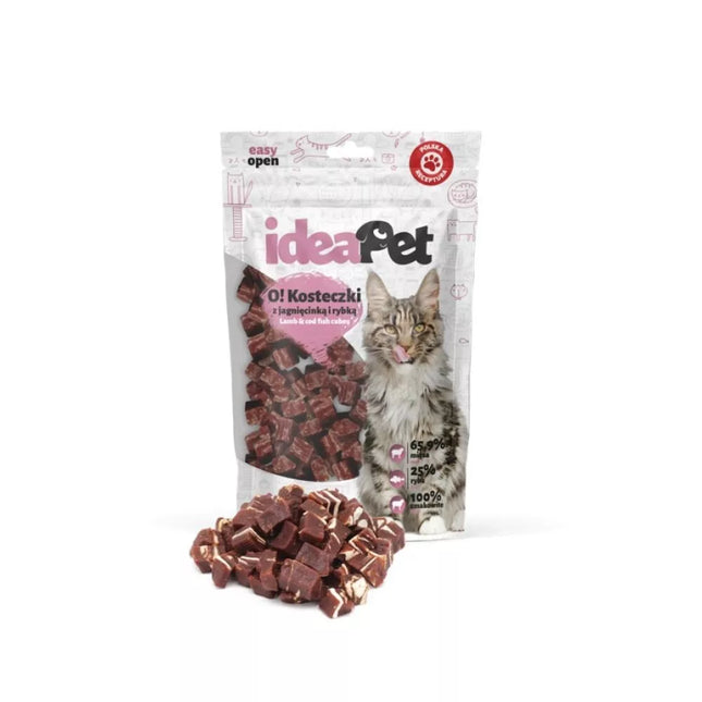 Cat Treats Cubes with Lamb and Fish, 60 g