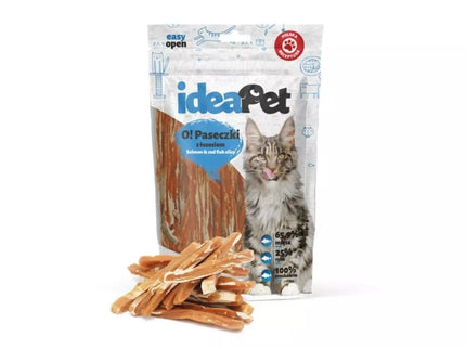Salmon Flavor Cat Treats Sticks, 60g