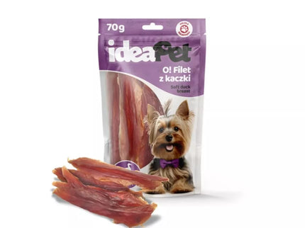Duck Fillet Dog Treats, 70g