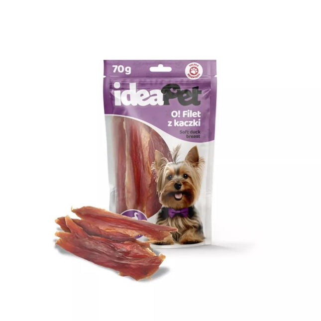 Duck Fillet Dog Treats, 70g