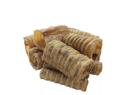 Skanėstas šunims džiovintos pjaustytos trachėjos, 200 g, 5 cm