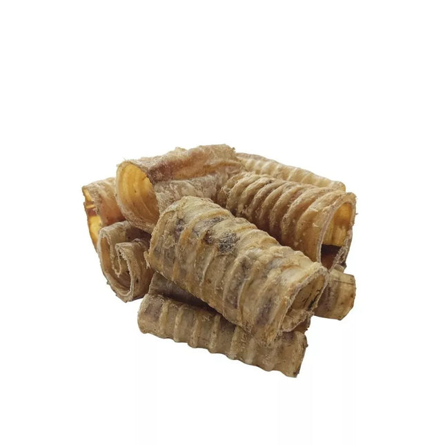 Skanėstas šunims džiovintos pjaustytos trachėjos, 200 g, 5 cm