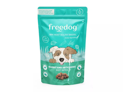 Skanėstas šunims Freedog su triušiena ir artišokais, 100 g