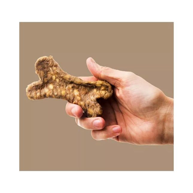 Dog Treats Beef Hide Bones with Insect Meal and Brown Algae (0.5%), 27 pcs.