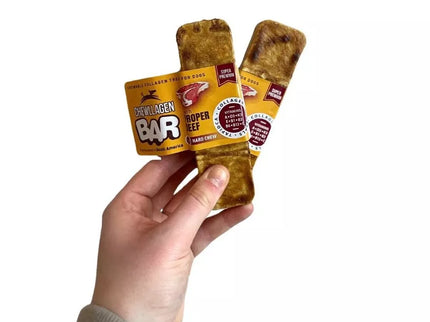 Skanėstas šunims jautienos skonio kolageno pagaliukai, M, 12,5 cm, 1 vnt.