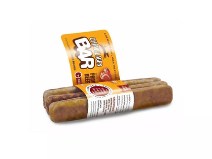 Skanėstas šunims jautienos skonio kolageno pagaliukai, S, 3 vnt.