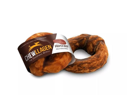 Skanėstas šunims jautienos skonio kolageno riestainis, 9 cm