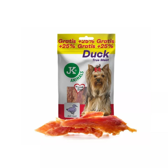 Dog Treat Meat Snack 100% Duck 80 g + 25%