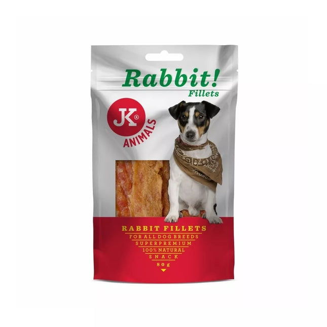 Rabbit Fillet Meat Snack for Dogs 80 g