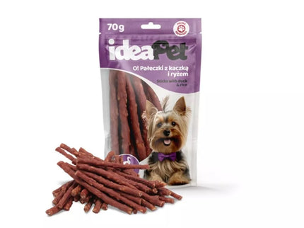 Dog Treat Sticks with Duck and Rice, 70g