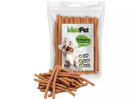 Skanėstas šunims pagaliukai su triušiena ir ryžiais, 500 g