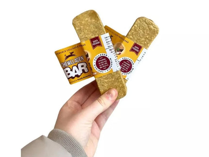 Skanėstas šunims riešutų sviesto skonio kolageno pagaliukai, M, 12,5 cm, 1 vnt.