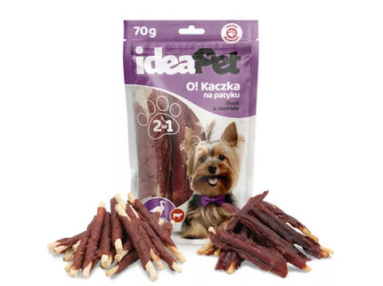 Dog Chew Sticks Beef Hide with Duck, 70 g