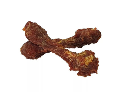 Skanėstas šunims StarSnack Barbecue Duck Bone kauliukai su antiena ir galvijų oda, 12,5 cm, 5 kg